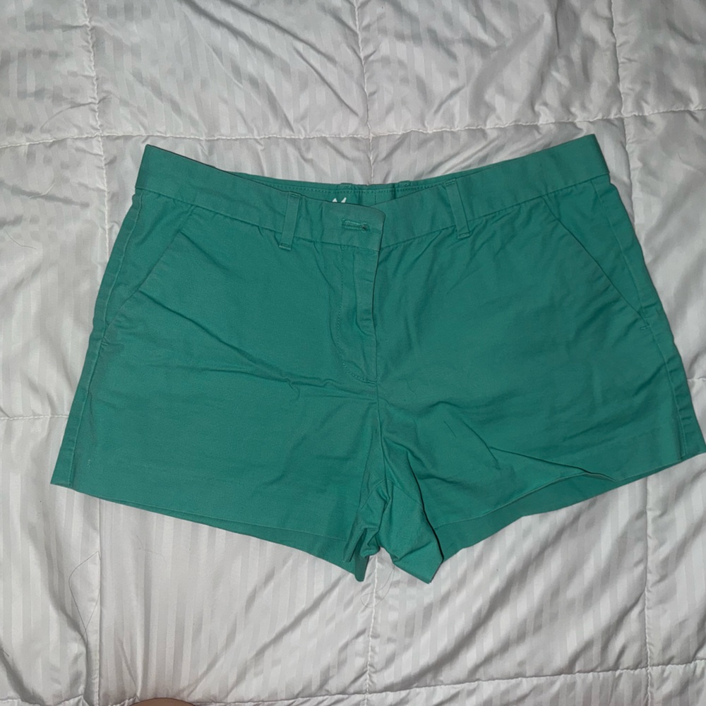 GAP LOW Waist Teal Women's Shorts. Size 4. Cotton.  Good condition.  VTG